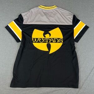 Black and Yellow WuTang Jersey Men's Shirt